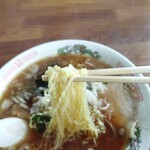 みそラーメンの店 峰 - 極細チリチリ麺