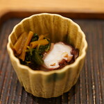 魚菜料理 縄屋 - 蛸と葉山葵