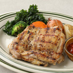 Grilled young chicken with soy sauce and koji