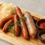 Assorted sausage of the day