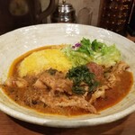 SPICY CURRY 魯珈 - 鶏せせりと梅と紫蘇のカレー～春の訪れ～