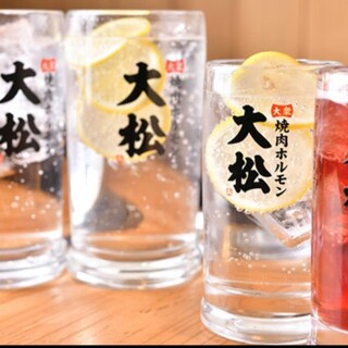 Drink menus that are perfect for Yakiniku (Grilled meat) start from 190 yen◎