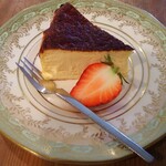 San Jeruman - 知人が頼んだバスクチーズケーキ