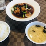 中國菜館 美鈴 - ランチセットにはスープも付きます