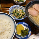 清林 - 和風ラーメン定食 820円