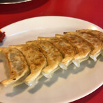 ラーメン　赤組 - 餃子250円　☆これ包んだばかりやろーシャキシャキ