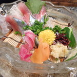 ブラッスリー 吟醸 - ちょっと食べちゃいましたが　秋刀魚刺身