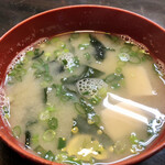 吉ひろ - 味噌汁も美味い！