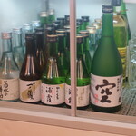 寿司蔵 - 冷酒はこんな感じです