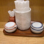 天ぷら 神田 - 塩・カレー塩