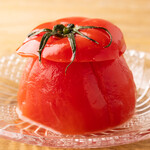 Ripe fruit chilled tomatoes