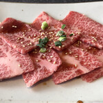 焼肉プサン - 良さげな肉は
ロース？ カイノミ？