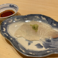 鮨　日本橋　鰤門 - 真鯛の刺身