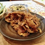 ちょい呑み食堂tutini - 豚の生姜焼き