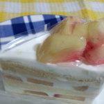 フレシュール - 桃のショートケーキ