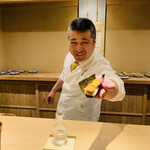 富小路 やま岸 - ☆由良の雲丹で作る贅沢な雲丹ドック。