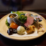 比良山荘 - 八寸