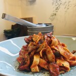 エレファントビーンズ - パスタ