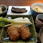 Wano Saisai Satou - いかコロッケ、イワシの山椒煮