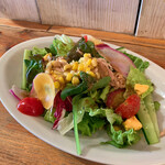築地トゥットベーネ - ランチサラダ