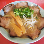 秀楽 - 料理写真:上チャーシューメン＆極太メンマ