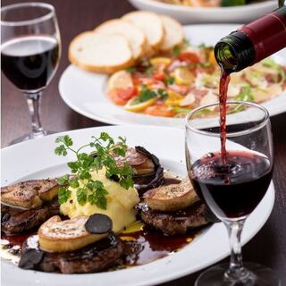 料理のみ 全7品 肉とワインでビストロコース 2800円 税込 土間土間 相模大野店 どまどま 相模大野 居酒屋 食べログ