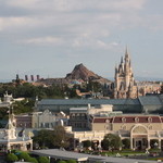 東京ディズニーランドホテル - 部屋からのランド