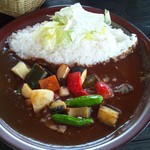 モアナマカイ珊瑚礁 - 野菜カレー！