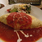 カフェ　アインシュタイン - オムライス　￥９００