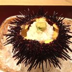 神保町 傳 - □小さなウニ御飯