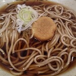 松角 - セットの掛け蕎麦はこの感じです。