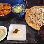 Wasou Shunsai Takabo - 冷蕎麦と天丼