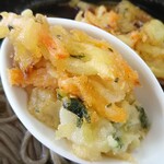 COPAL - かき揚げをアップでパチリ♪