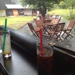 Cafe Hungry Spot - 柚子茶380円?とアイスコーヒー380円