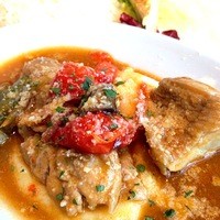 バル デ エスパーニャ ムイ 東京店 - 鶏のチリンドロン煮