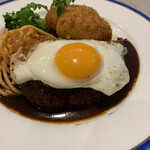 Guriru Nyu- Kotobuki - ハンバーグとカニコロッケ