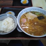 清水屋 - 料理写真:半ちゃん定食７５０円　