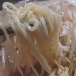 あじわい食堂 - みそラーメンの麺