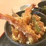 旬味 - ダブル天丼