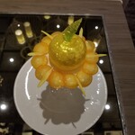 ニューヨークラウンジ by インターコンチネンタル 東京ベイ - 柚子飴のパフェ