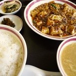 福来苑 - マーボー豆腐定食