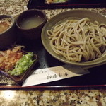 御清水庵 - 「おろしそば」並550円　　ｈ24.9.11撮影