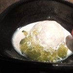 個室和食 紅炉庵 - 甘味：焙じ茶アイス（'13.09月より）