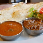 インディアンレストラン ジャキール - 本日のカレー2種のセット