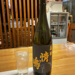 鰻はし本 - 麦睡 情け嶋のソーダ割り