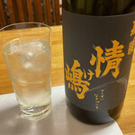 鰻はし本 - 麦睡 情け嶋のソーダ割り