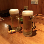 Horumombakamatsukin - 生ビールはキリン
