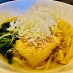 らぁ麺 家康 - 塩らぁめん＋ネギ