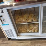 拉麺大公 - 冷蔵庫に西山の麺