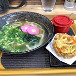はなちゃんうどん  - 野菜天うどん　４８０円